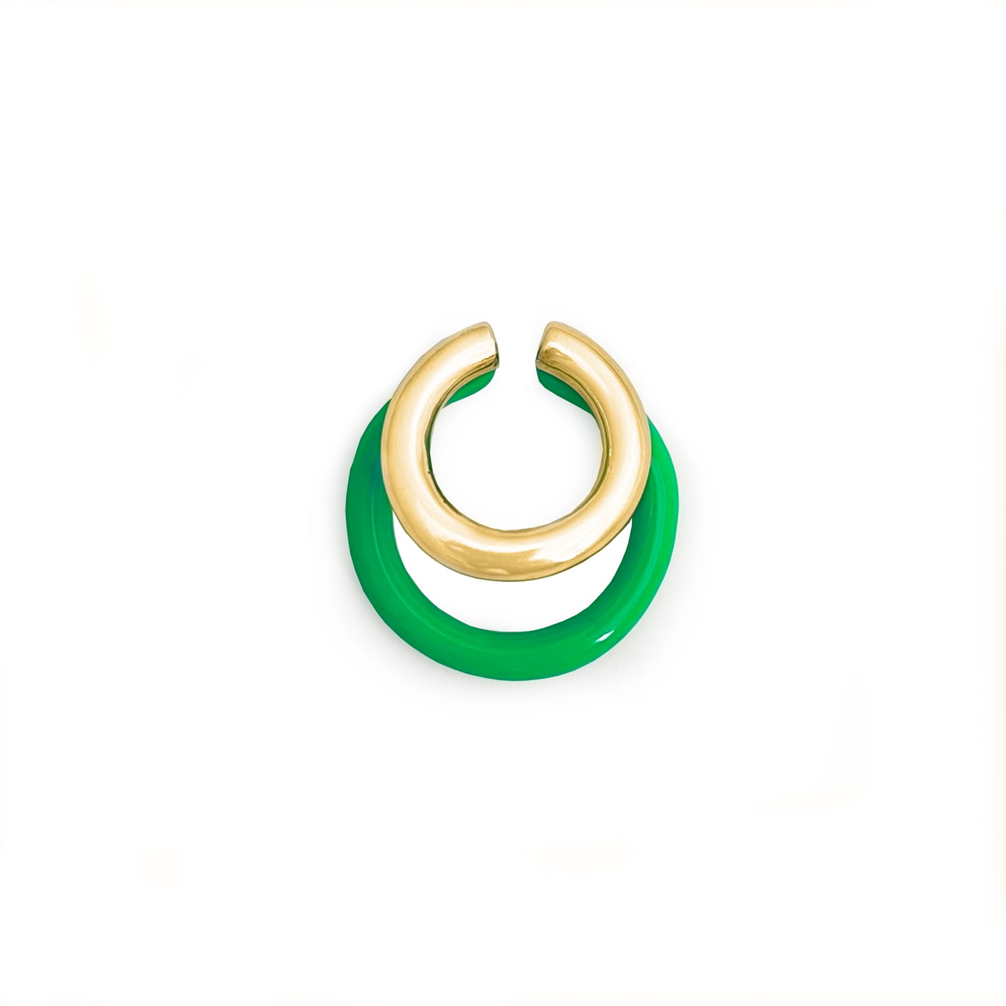 COLOR DOUBLE EAR-CUFF XL VERMAIL