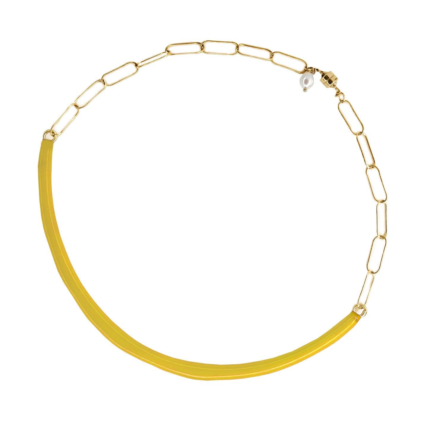 COLOR NECKLACE SILVER