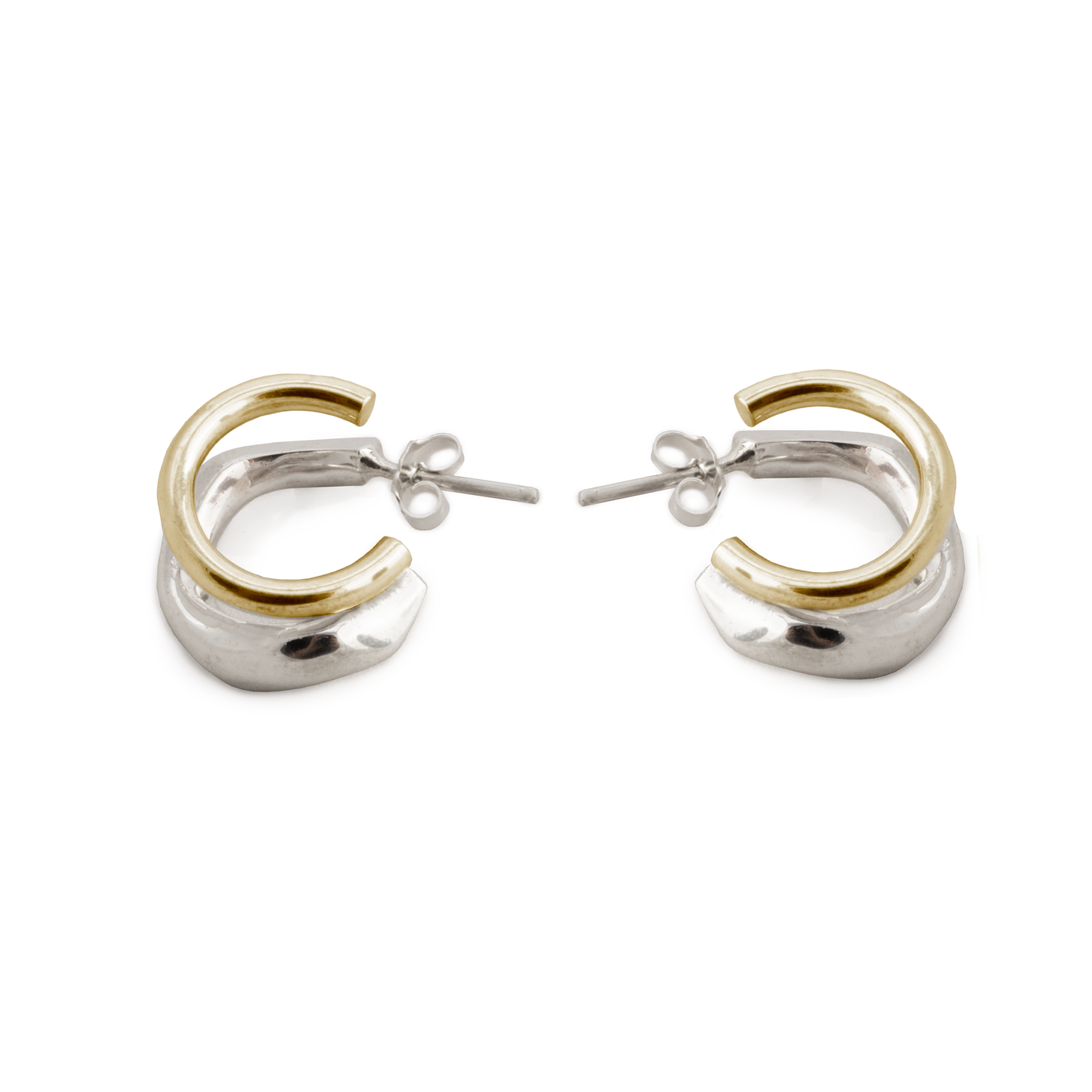 MOLTEN DOUBLE EARRING SMALL