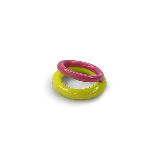 CHARLOTTE RING DOUBLE COLOR