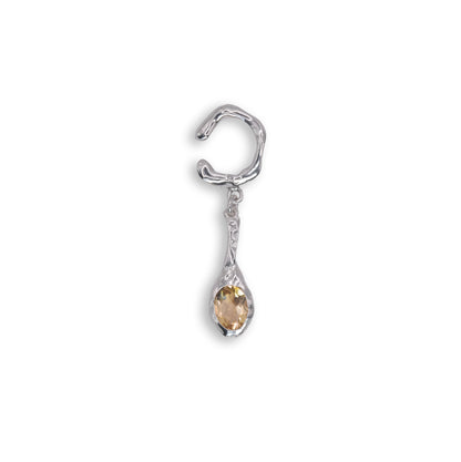 FUSION DROP EAR-CUFF CITRINE
