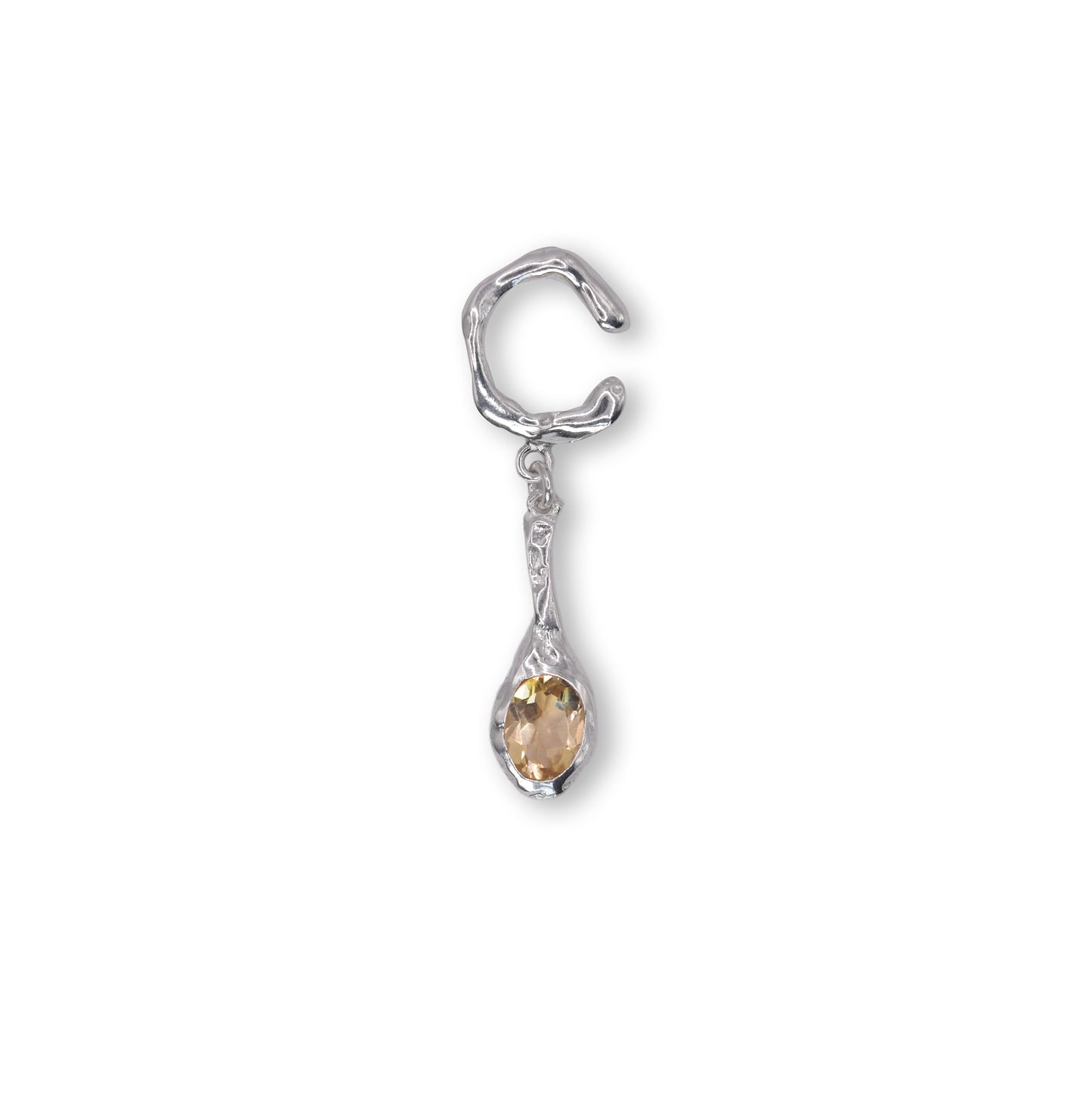 FUSION DROP EAR-CUFF CITRINE