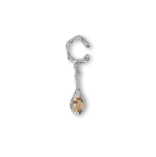 FUSION DROP EAR-CUFF CITRINE