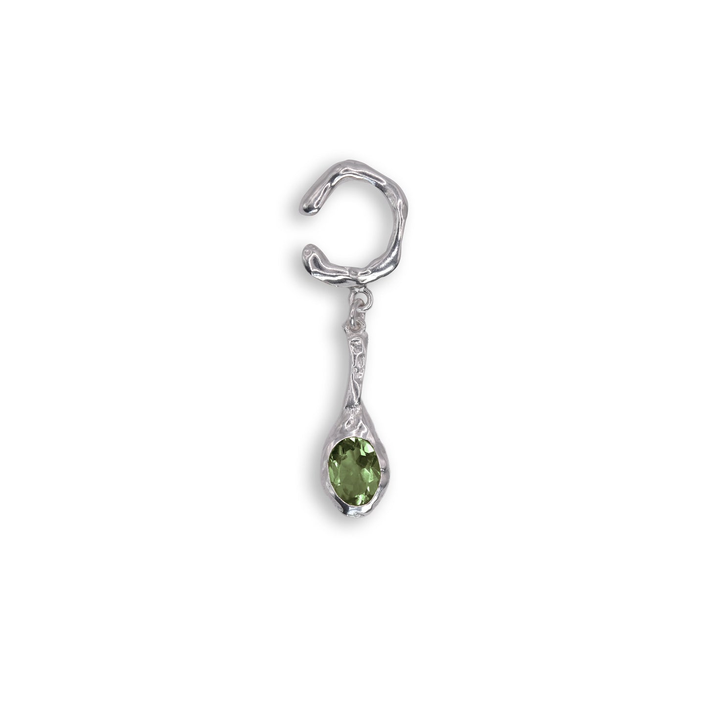 FUSION DROP EAR-CUFF PERIDOT