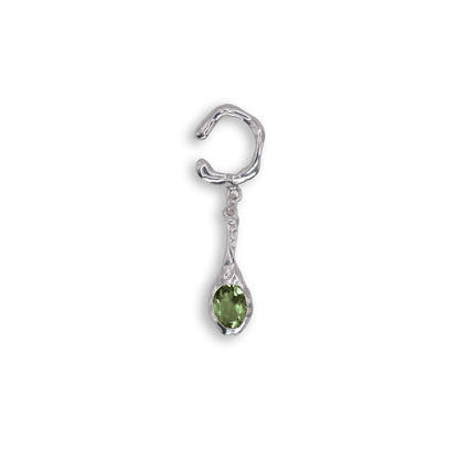 FUSION DROP EAR-CUFF PERIDOT