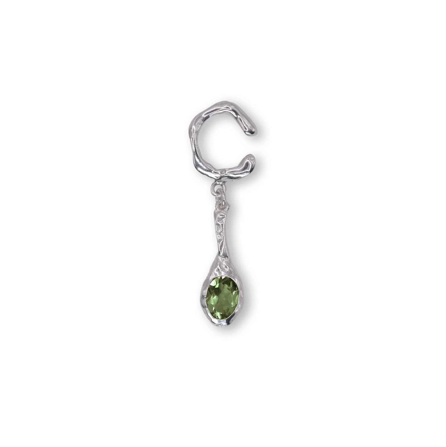 FUSION DROP EAR-CUFF PERIDOT
