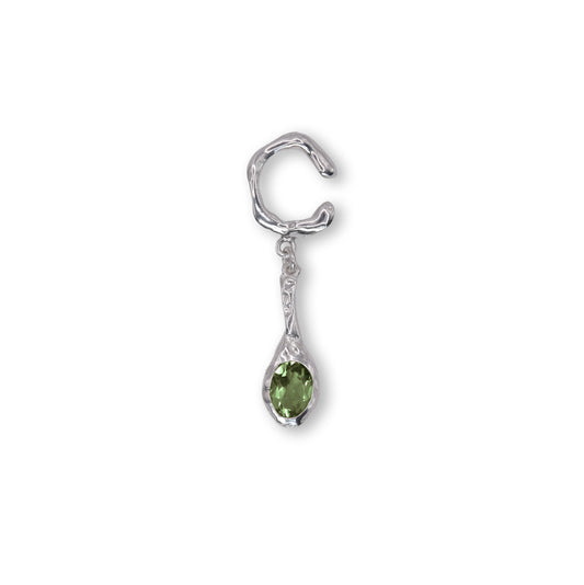 FUSION DROP EAR-CUFF PERIDOT
