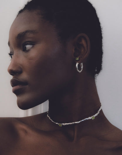 FUSION HOOPS PERIDOT