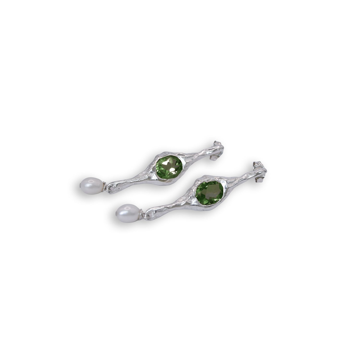 FUSION EARRINGS PERIDOT