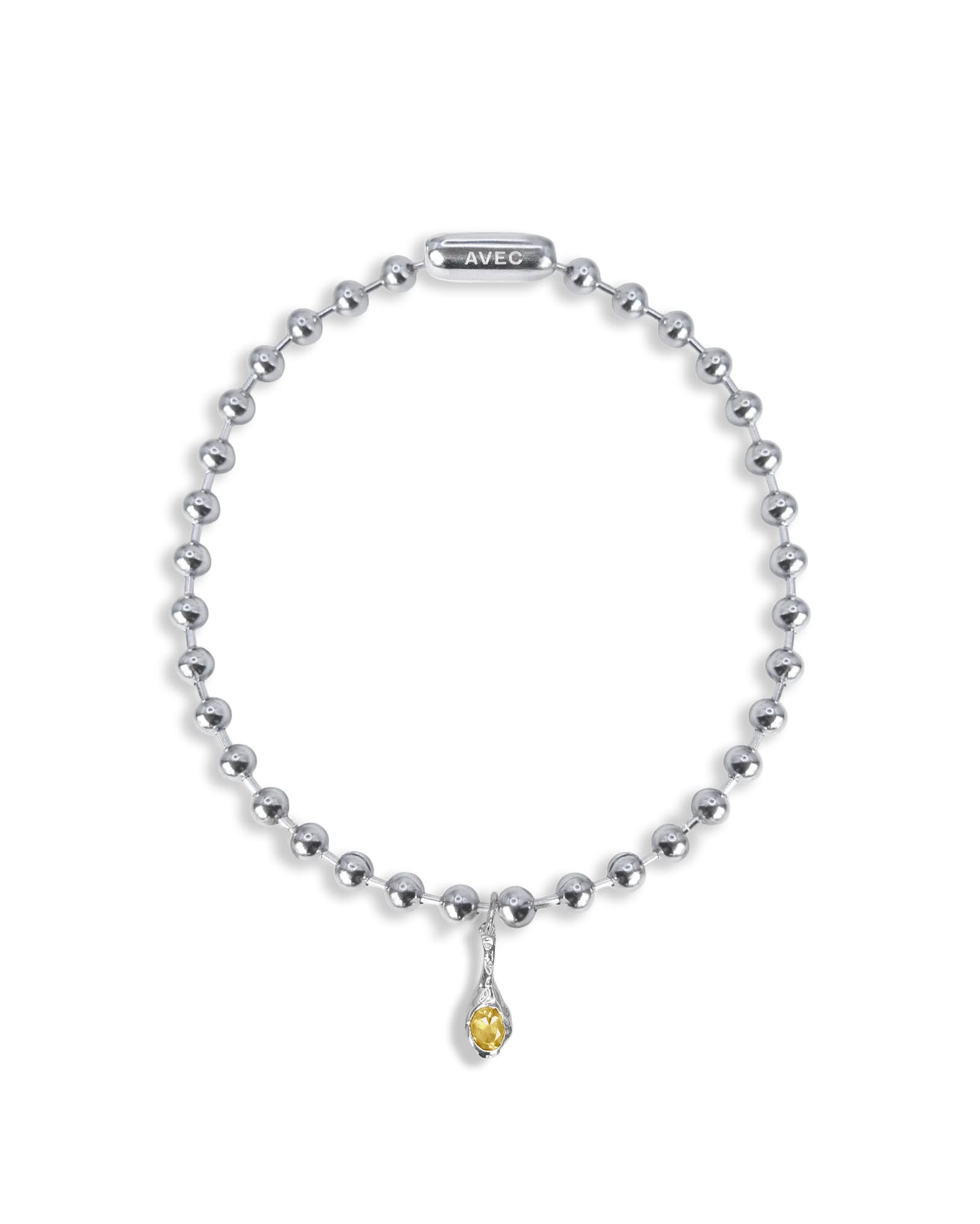 ROCKY CHAIN FUSION CITRINE PENDANT