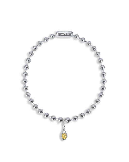 ROCKY CHAIN FUSION CITRINE PENDANT