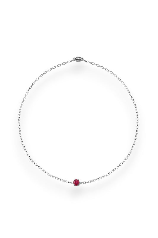 RUBI CHARM NECKLACE