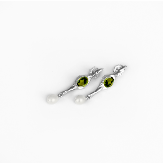 FUSION EARRINGS PERIDOT