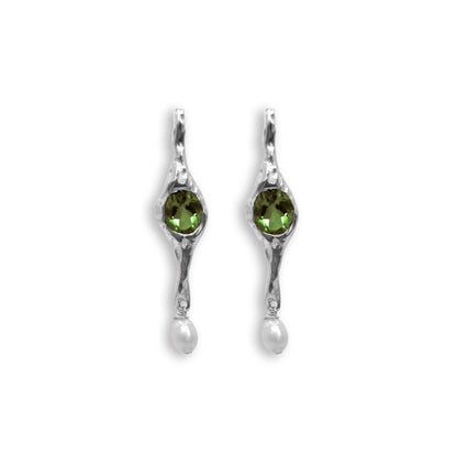 FUSION EARRINGS PERIDOT