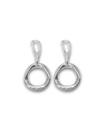 WAVE TRIANGLE EARRINGS