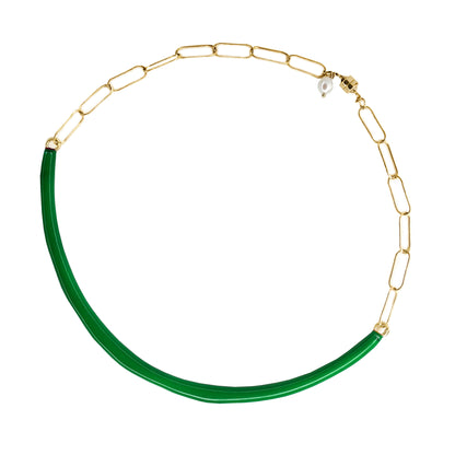 COLOR NECKLACE SILVER