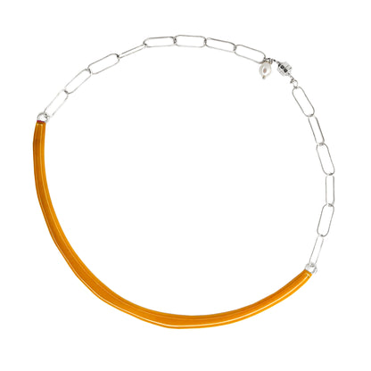 COLOR NECKLACE SILVER