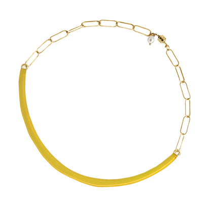 COLOR NECKLACE SILVER