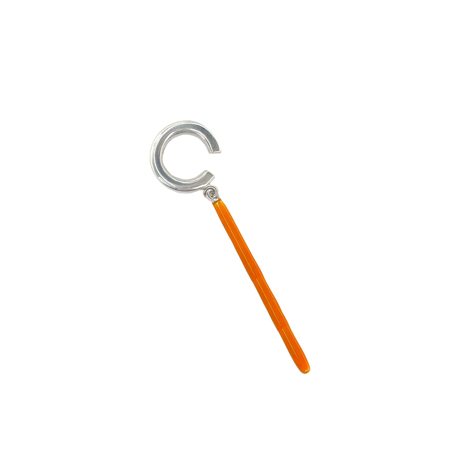 CHARLOTTE EAR-CUFF & BAR COLOR SILVER