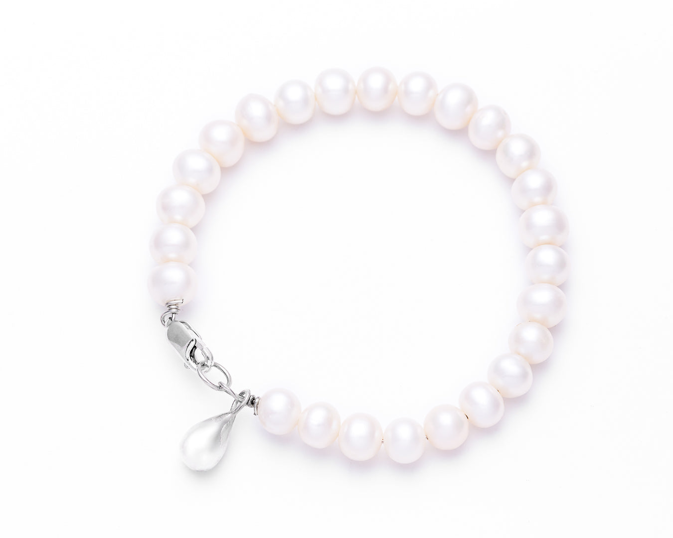 PEARL & DROP BRACELET