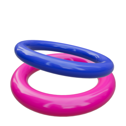 CHARLOTTE RING DOUBLE COLOR